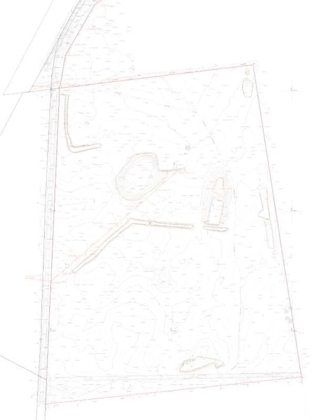 Topographical survey drawing — Atlantic Aerodrome